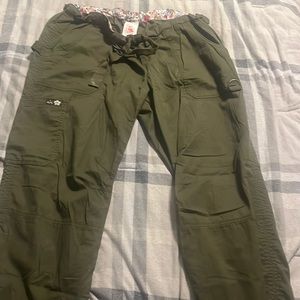Cargo scrub pants